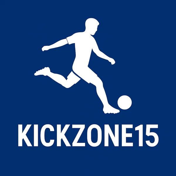 KickZone15 logo design
