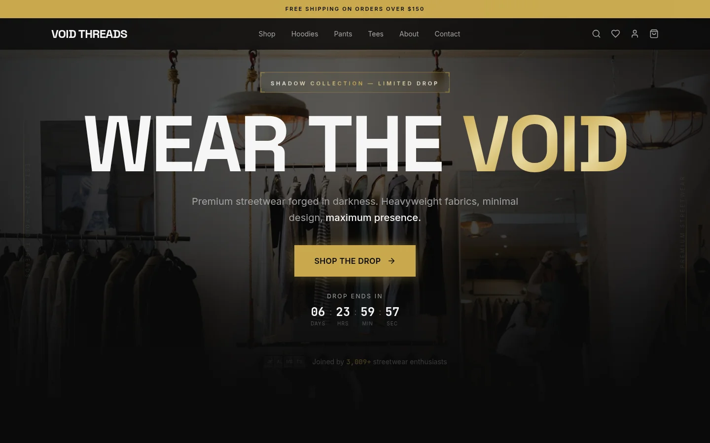 Void Threads project screenshot